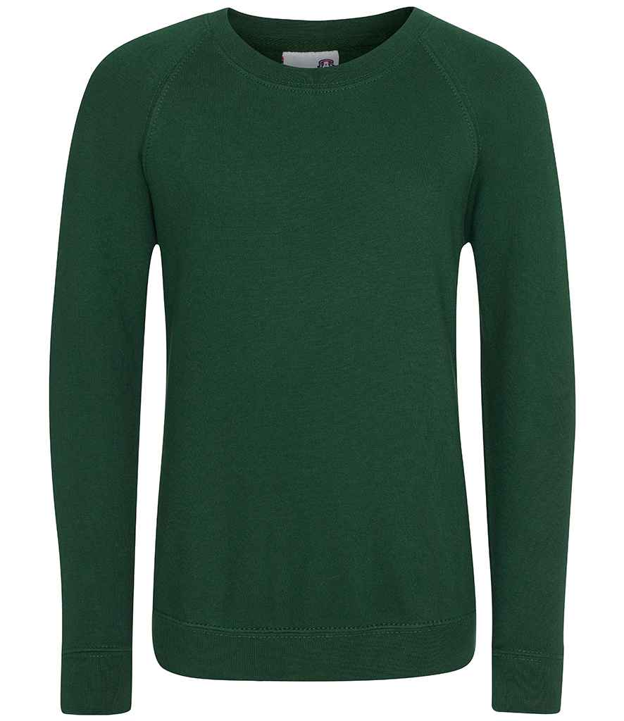 AWDis AC01J AWDis Academy Kids Raglan Sweatshirt - COOZO