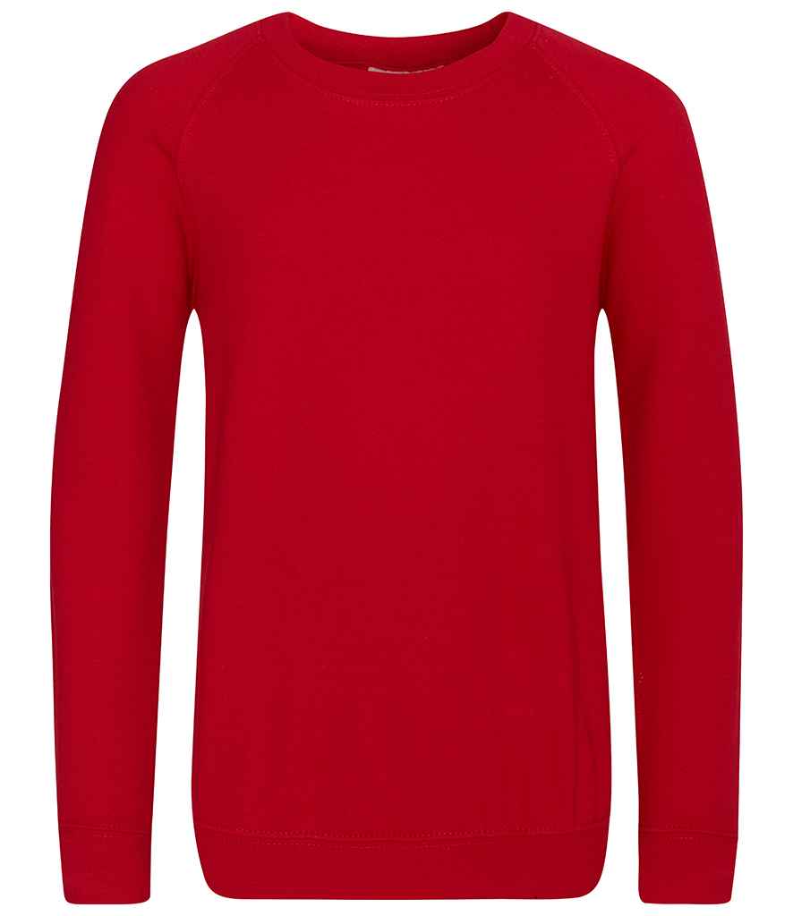 AWDis AC01J AWDis Academy Kids Raglan Sweatshirt - COOZO