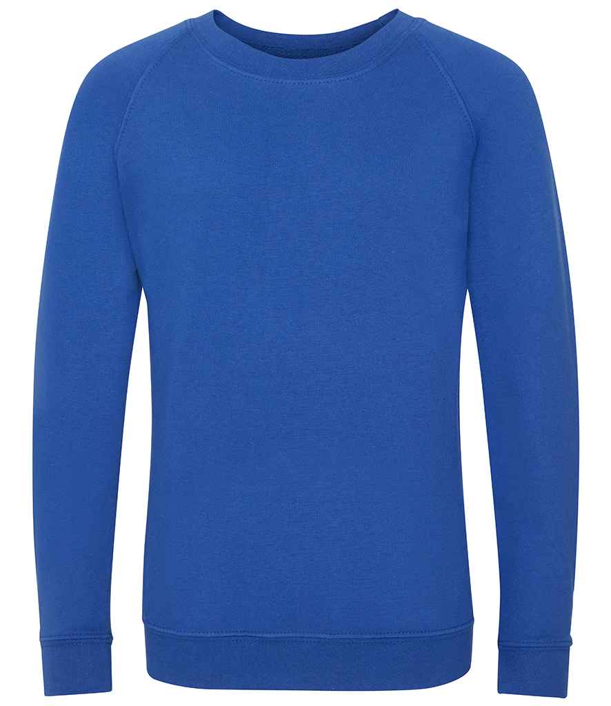 AWDis AC01J AWDis Academy Kids Raglan Sweatshirt - COOZO