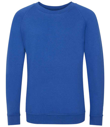 AWDis AC01J AWDis Academy Kids Raglan Sweatshirt - COOZO