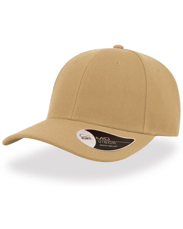 Atlantis ACBEAC Beat Mid Visor Structured 6 Panel Cap - COOZO
