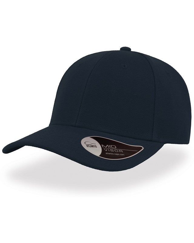 Atlantis ACBEAC Beat Mid Visor Structured 6 Panel Cap - COOZO