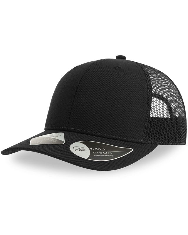 Atlantis ACBRYC Bryce Recycled Trucker 5 Panel Cap - COOZO