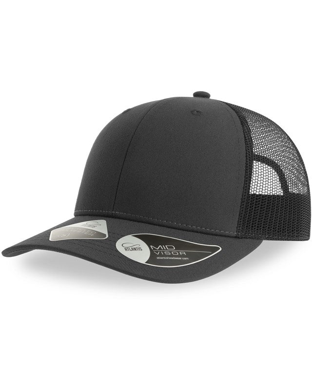 Atlantis ACBRYC Bryce Recycled Trucker 5 Panel Cap - COOZO