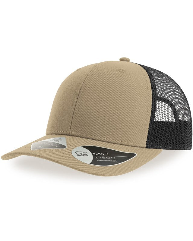 Atlantis ACBRYC Bryce Recycled Trucker 5 Panel Cap - COOZO