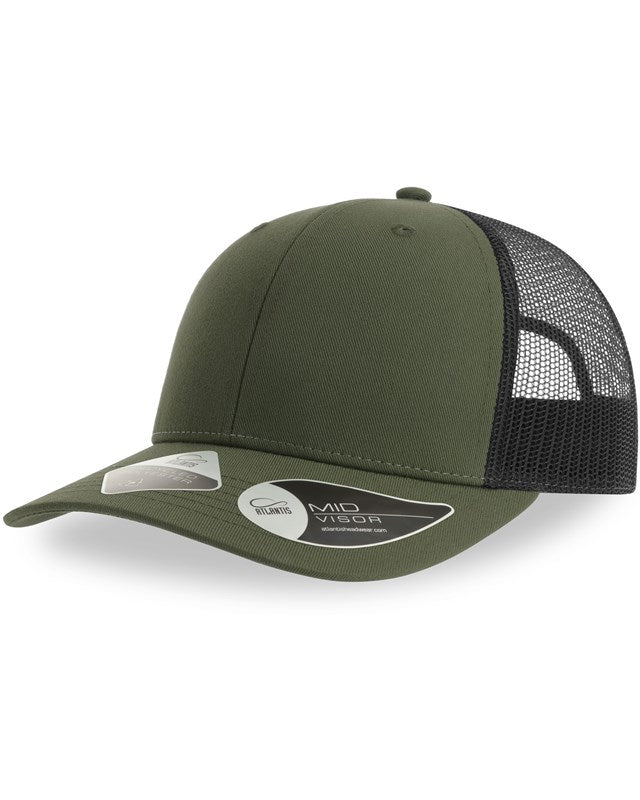 Atlantis ACBRYC Bryce Recycled Trucker 5 Panel Cap - COOZO
