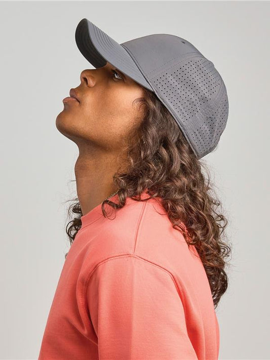 Atlantis ACBRZY Breezy S 6 Panel Structured Mid Profile Mid Visor Nylon Recycled Trucker Cap