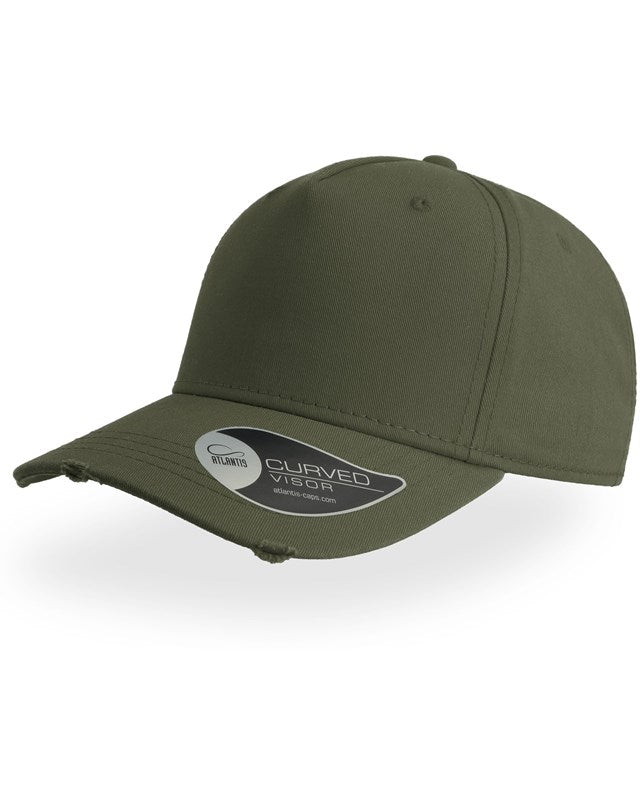 Atlantis ACCARG Cargo Weathered Visor 5 Panel Cap - COOZO