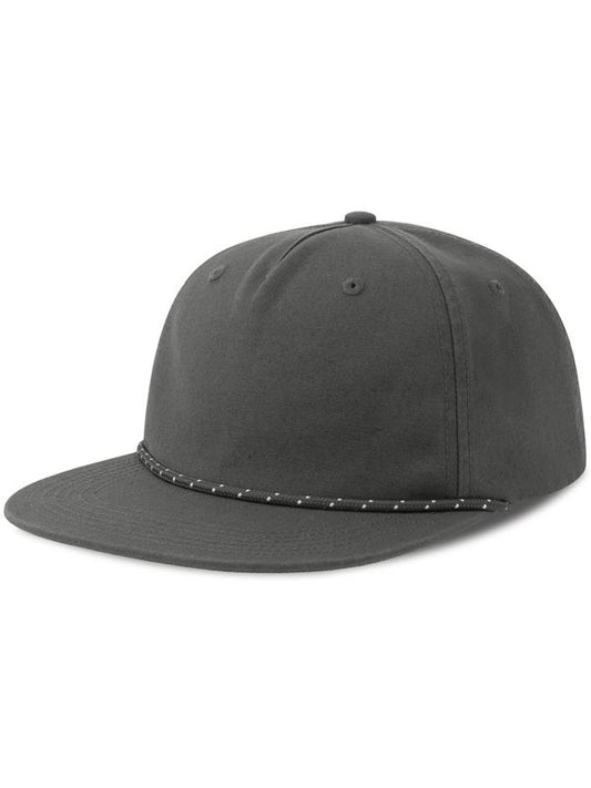 Atlantis ACCHAO Chao 5 Panel Unstructured Low Profile Flat Visor With Rope Organic Cap