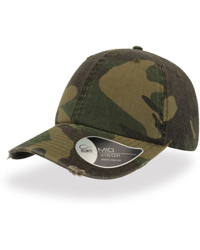 Atlantis ACDADE Dad Hat Destroyed 6 Panel Cap - COOZO