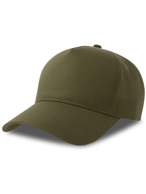 Atlantis ACEGON Egon 5 Panel Structured High Profile Curved Visor Organic Cap