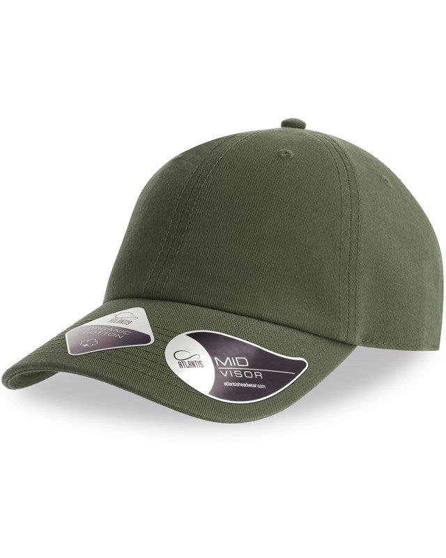 Atlantis ACFRAC Fraser Organic Cotton Unstructured 6 Panel Cap - COOZO