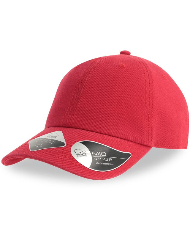 Atlantis ACFRAC Fraser Organic Cotton Unstructured 6 Panel Cap - COOZO