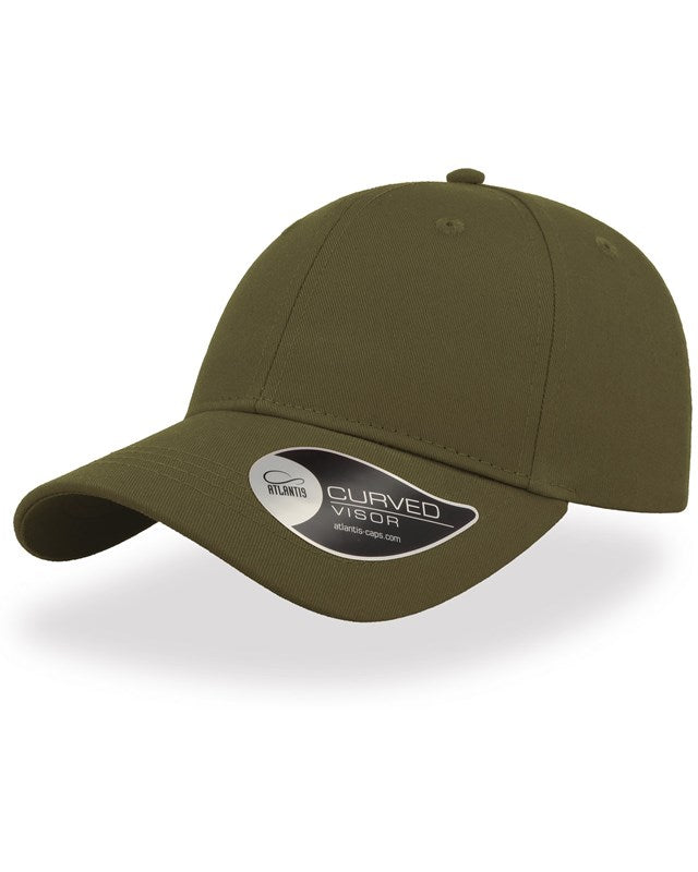 Atlantis ACHITC Hit Twill Curved Visor 6 Panel Cap - COOZO