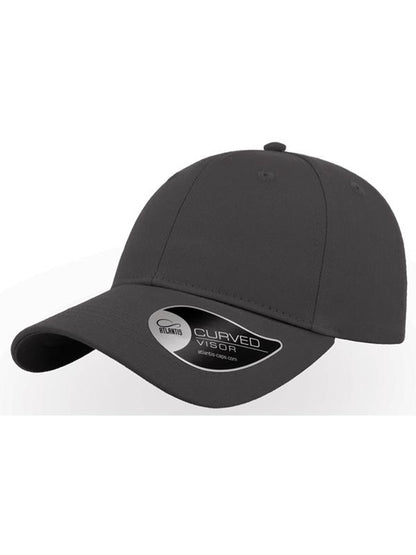 Atlantis ACHITS Hit S Twill Curved Visor 6 Panel Sustainable Structured Cap