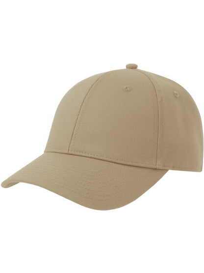 Atlantis ACHITS Hit S Twill Curved Visor 6 Panel Sustainable Structured Cap