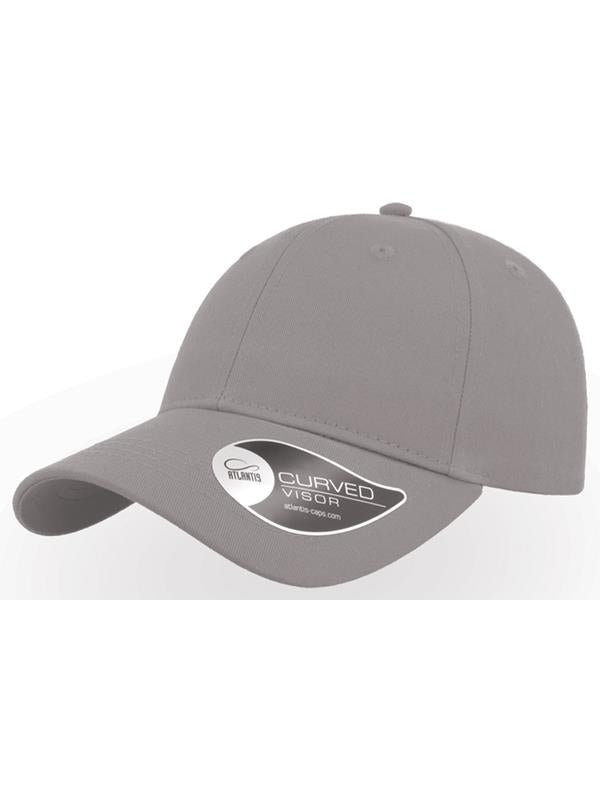 Atlantis ACHITS Hit S Twill Curved Visor 6 Panel Sustainable Structured Cap