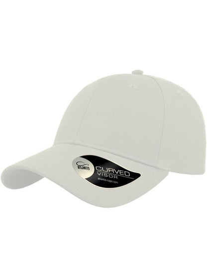 Atlantis ACHITS Hit S Twill Curved Visor 6 Panel Sustainable Structured Cap
