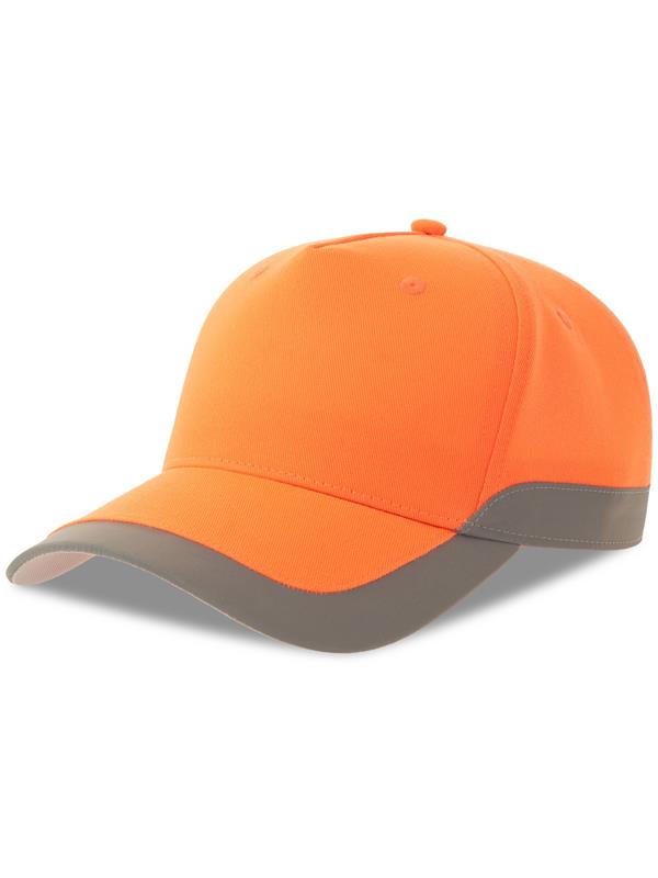 Atlantis ACHLPS Helpy S 5 Panel Structured High Profile Curved Visor Reflective Recycled Cap