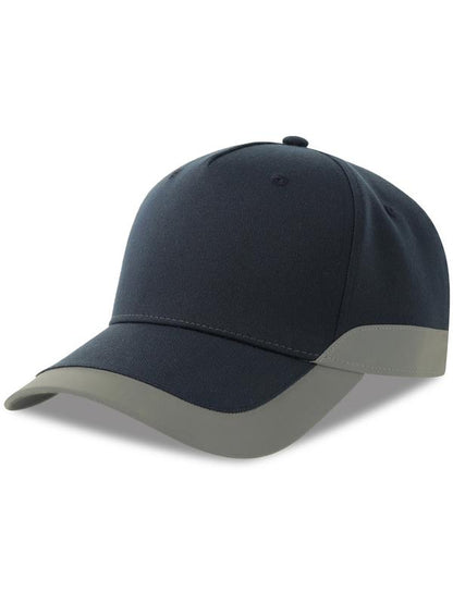 Atlantis ACHLPS Helpy S 5 Panel Structured High Profile Curved Visor Reflective Recycled Cap