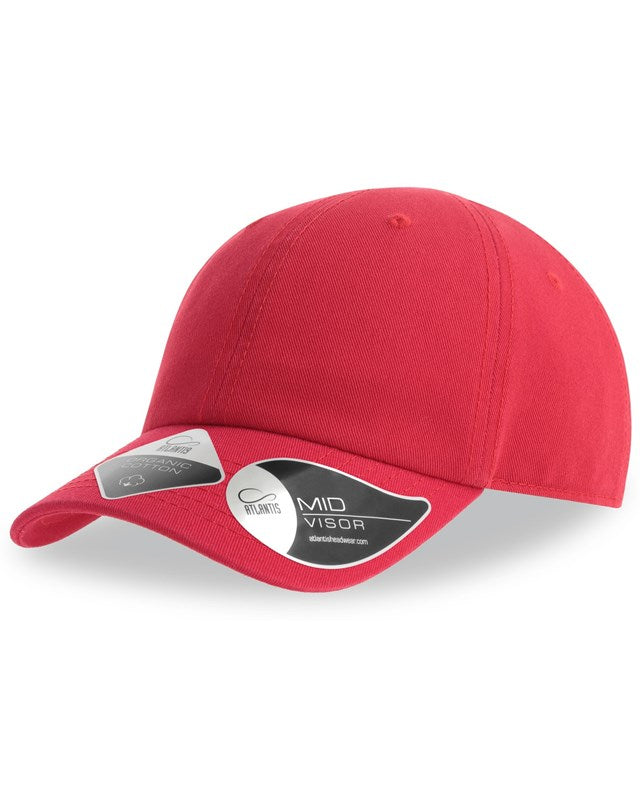 Atlantis ACKIFR Kids Fraser Organic Cotton Unstructured 6 Panel Cap - COOZO