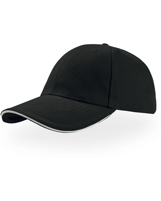 Atlantis ACLISA Liberty Sandwich Heavy Brush Cotton 6 Panel Baseball Cap - COOZO