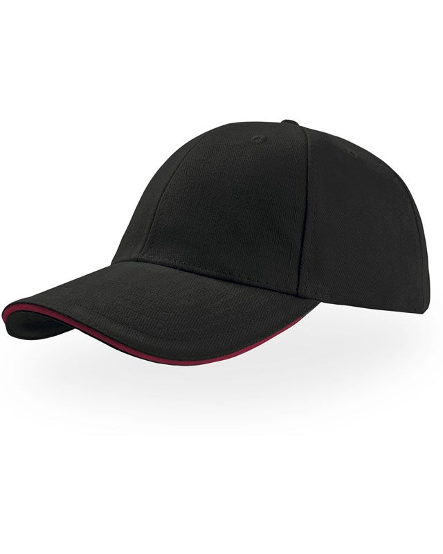 Atlantis ACLISA Liberty Sandwich Heavy Brush Cotton 6 Panel Baseball Cap - COOZO
