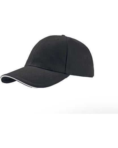Atlantis ACLISA Liberty Sandwich Heavy Brush Cotton 6 Panel Baseball Cap - COOZO