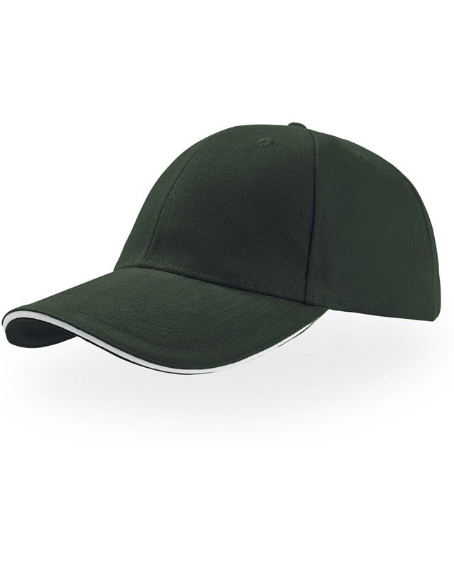 Atlantis ACLISA Liberty Sandwich Heavy Brush Cotton 6 Panel Baseball Cap - COOZO