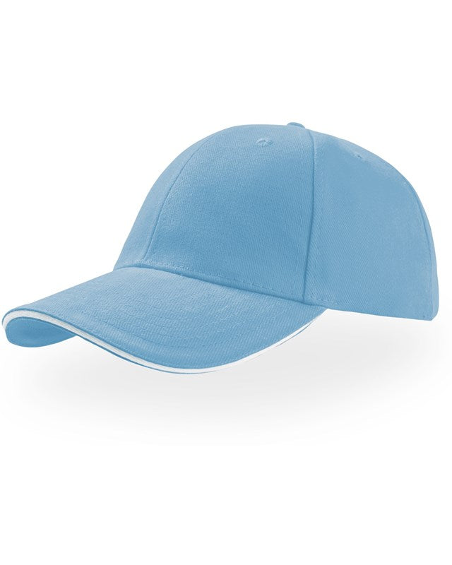 Atlantis ACLISA Liberty Sandwich Heavy Brush Cotton 6 Panel Baseball Cap - COOZO