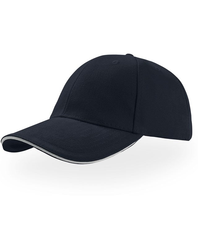 Atlantis ACLISA Liberty Sandwich Heavy Brush Cotton 6 Panel Baseball Cap - COOZO