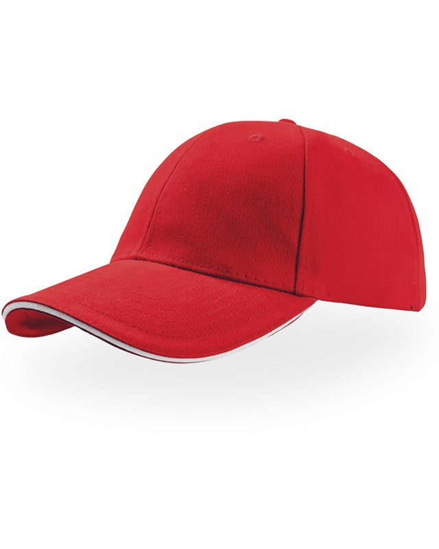 Atlantis ACLISA Liberty Sandwich Heavy Brush Cotton 6 Panel Baseball Cap - COOZO