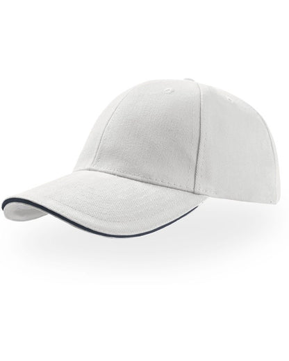 Atlantis ACLISA Liberty Sandwich Heavy Brush Cotton 6 Panel Baseball Cap - COOZO