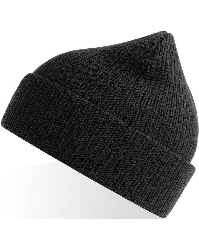 Atlantis ACNELB Nelson S Organic 2x1 Rib Cuffed Beanie - COOZO