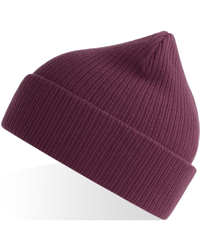 Atlantis ACNELB Nelson S Organic 2x1 Rib Cuffed Beanie - COOZO