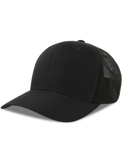 Atlantis ACNILA Nila 6 Panel Structured Low Profile Mid Visor Stretch Fully Closed Recycled Trucker Cap