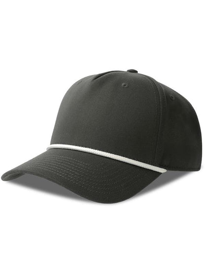 Atlantis ACPAKA Paka 5 Panel Structured High Profile Mid Visor With Rope Recycled Cap