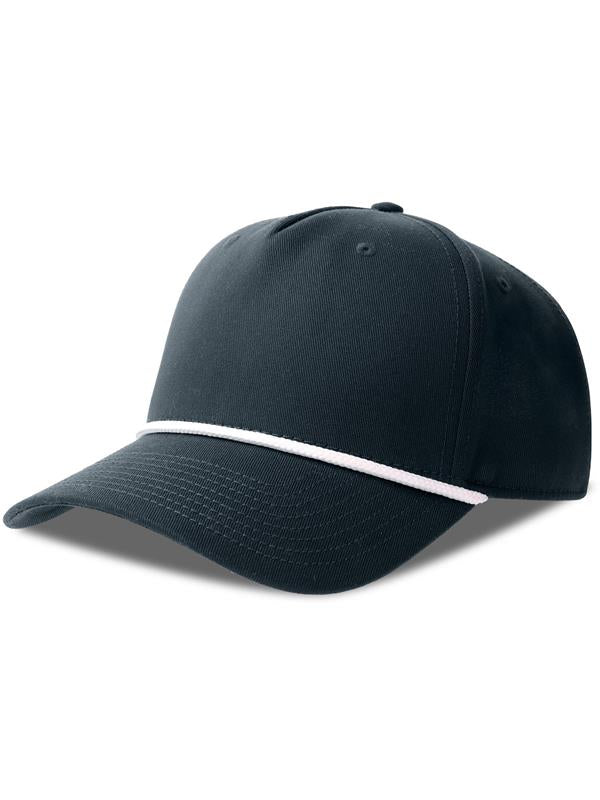 Atlantis ACPAKA Paka 5 Panel Structured High Profile Mid Visor With Rope Recycled Cap