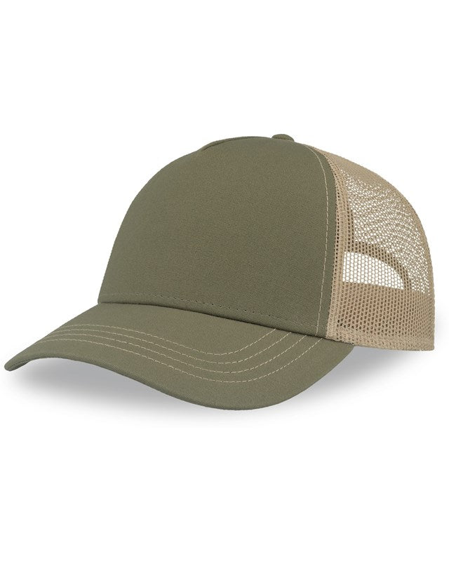 Atlantis ACRACS Rapper Canvas S Recycled 5 Panel Trucker - COOZO