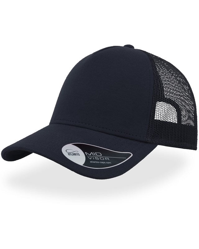Atlantis ACRAJE Rapper Jersey Mid Visor Trucker Cap - COOZO