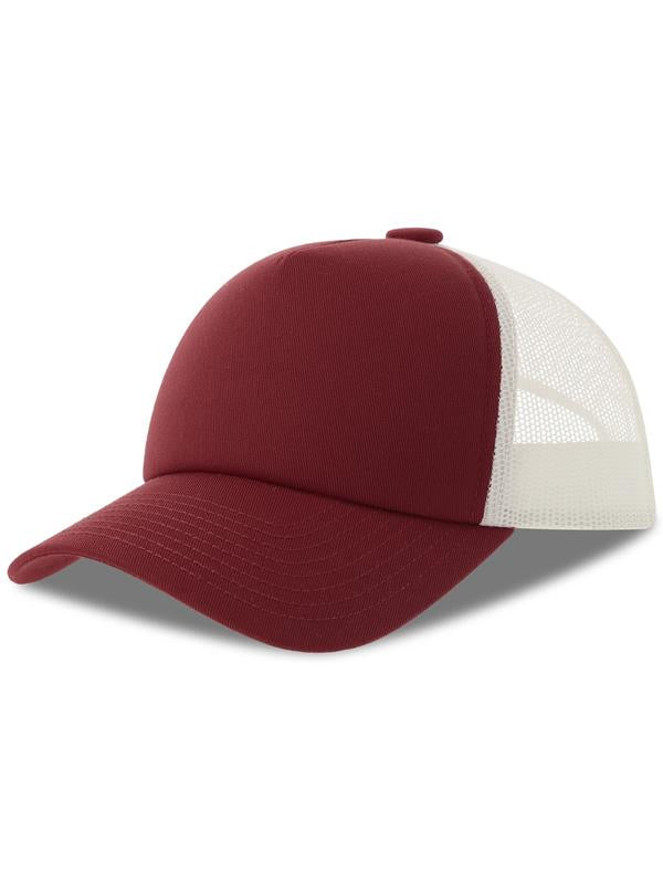 Atlantis ACRCRD Record S 5 Panel Structured High Profile Mid Visor Recycled Trucker Cap