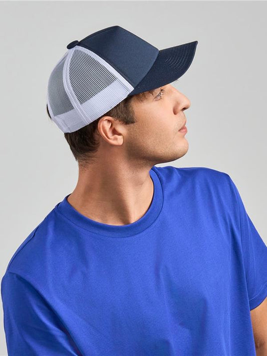 Atlantis ACRCRD Record S 5 Panel Structured High Profile Mid Visor Recycled Trucker Cap