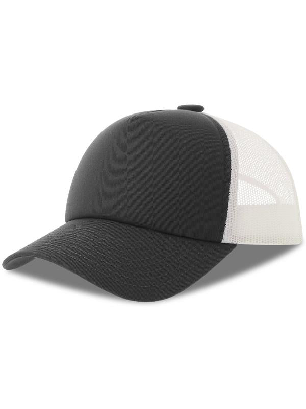 Atlantis ACRCRD Record S 5 Panel Structured High Profile Mid Visor Recycled Trucker Cap