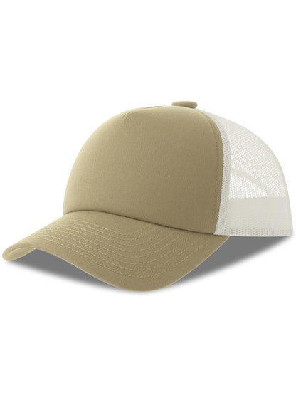 Atlantis ACRCRD Record S 5 Panel Structured High Profile Mid Visor Recycled Trucker Cap