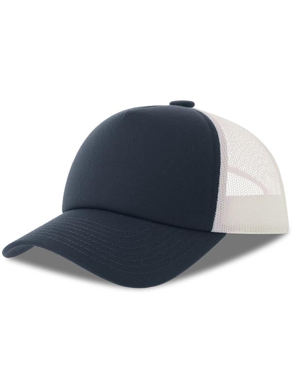 Atlantis ACRCRD Record S 5 Panel Structured High Profile Mid Visor Recycled Trucker Cap