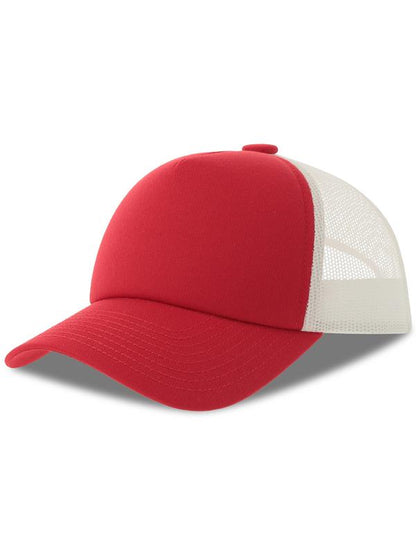 Atlantis ACRCRD Record S 5 Panel Structured High Profile Mid Visor Recycled Trucker Cap