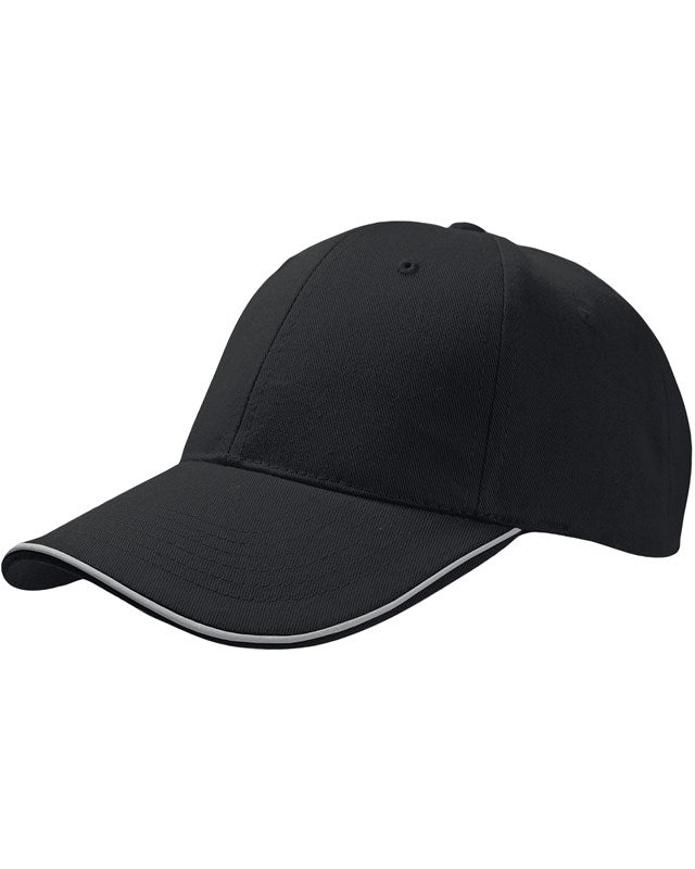 Atlantis ACREFL Reflect 6 Panel Reflective Piping Baseball Cap - COOZO