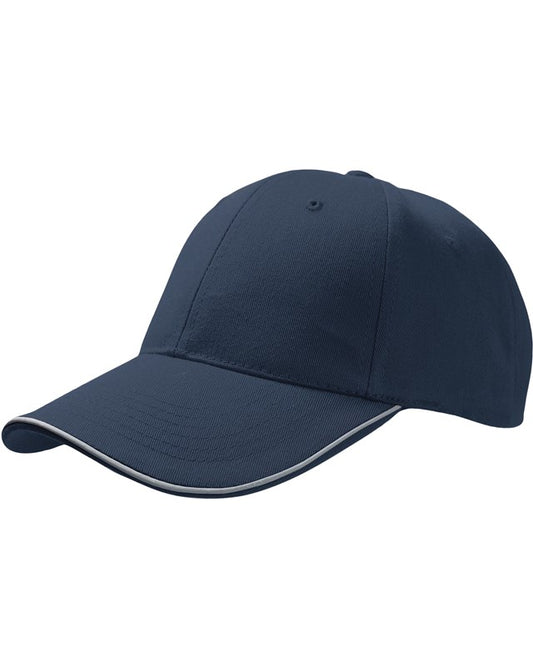 Atlantis ACREFL Reflect 6 Panel Reflective Piping Baseball Cap - COOZO