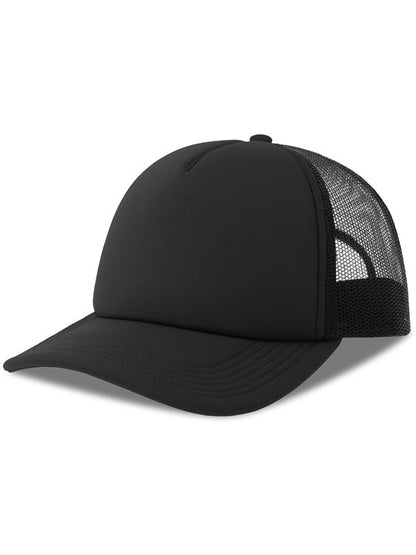 Atlantis ACRPPR Rapper S 5 Panel Structured Foam Mid Profile Curved Visor Recycled Trucker Cap