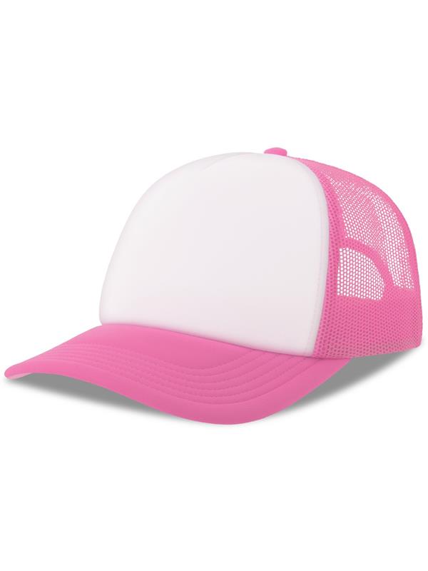 Atlantis ACRPPR Rapper S 5 Panel Structured Foam Mid Profile Curved Visor Recycled Trucker Cap